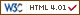 Validiertes HTML 4.01